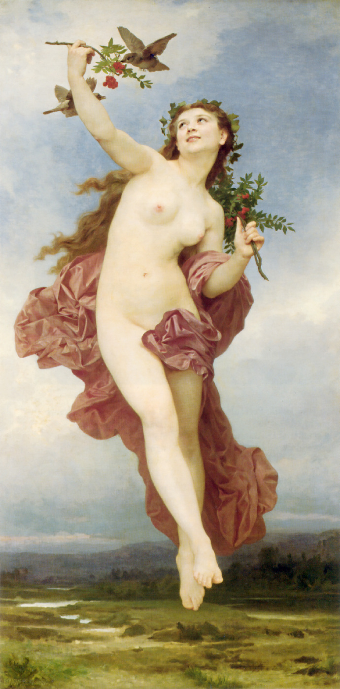 William-Adolphe Bouguereau《Day 白昼女神·赫墨拉》
