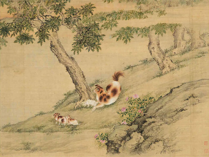 沈铨《灵兽册》