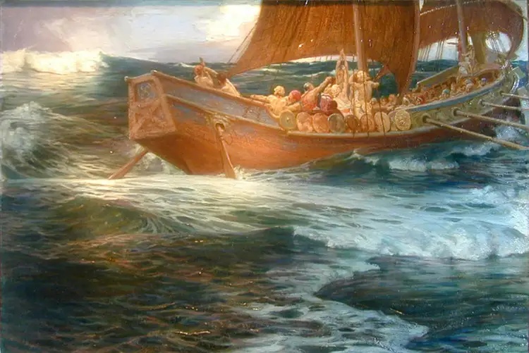 德拉波《Wrath of The Sea God》(海神的愤怒)