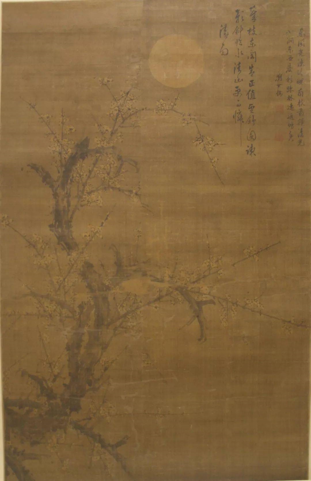 刘世儒《月下雪梅图》