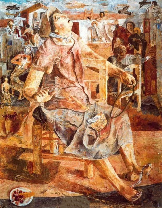 安东尼奥·洛佩斯·加西亚(Antonio Lopez Garcia)油画作品欣赏