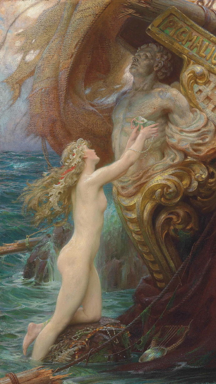 赫伯特·詹姆斯·德雷珀Herbert James Draper作品欣赏