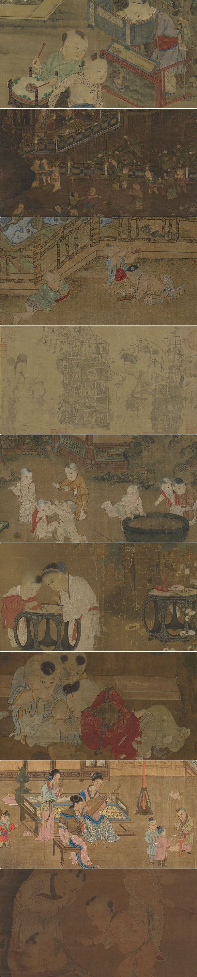 《婴戏图》十五种