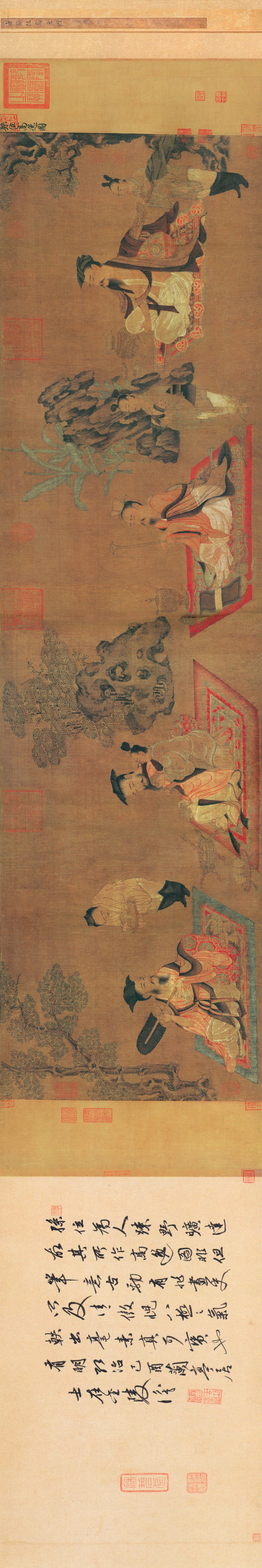 孙位《高逸图》