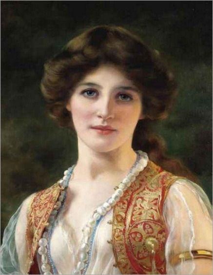 《An Eastern Beauty》  William Clarke Wont