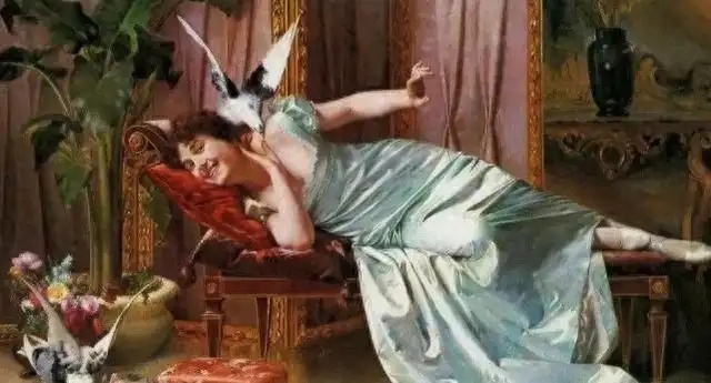 著名经典女性油画欣赏