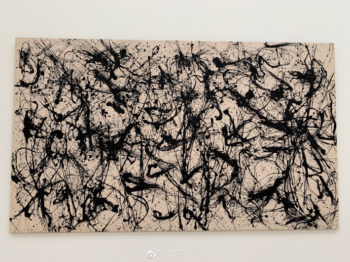 Jackson Pollock 《 Number 32，1950》