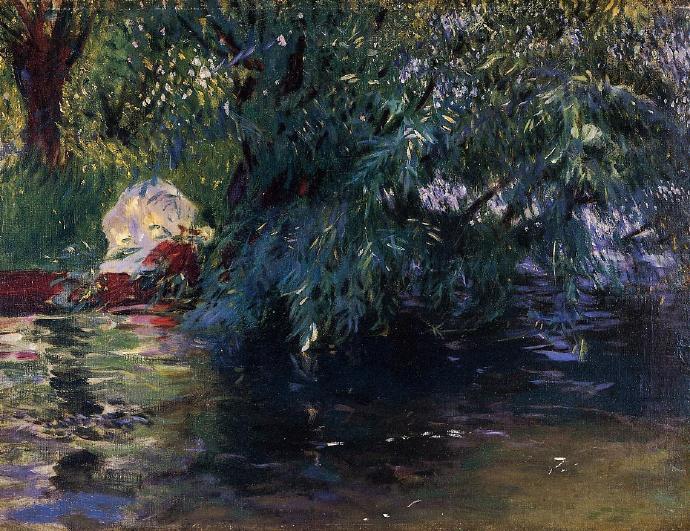 回水处—Calcot Mill 在旁阅读