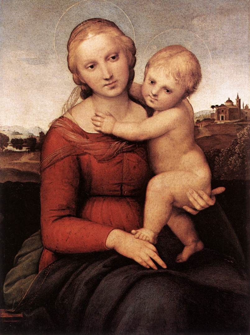 拉斐尔《Madonna And Child》