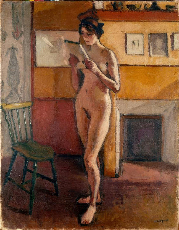 Albert Marquet Stehender weiblicher Akt 