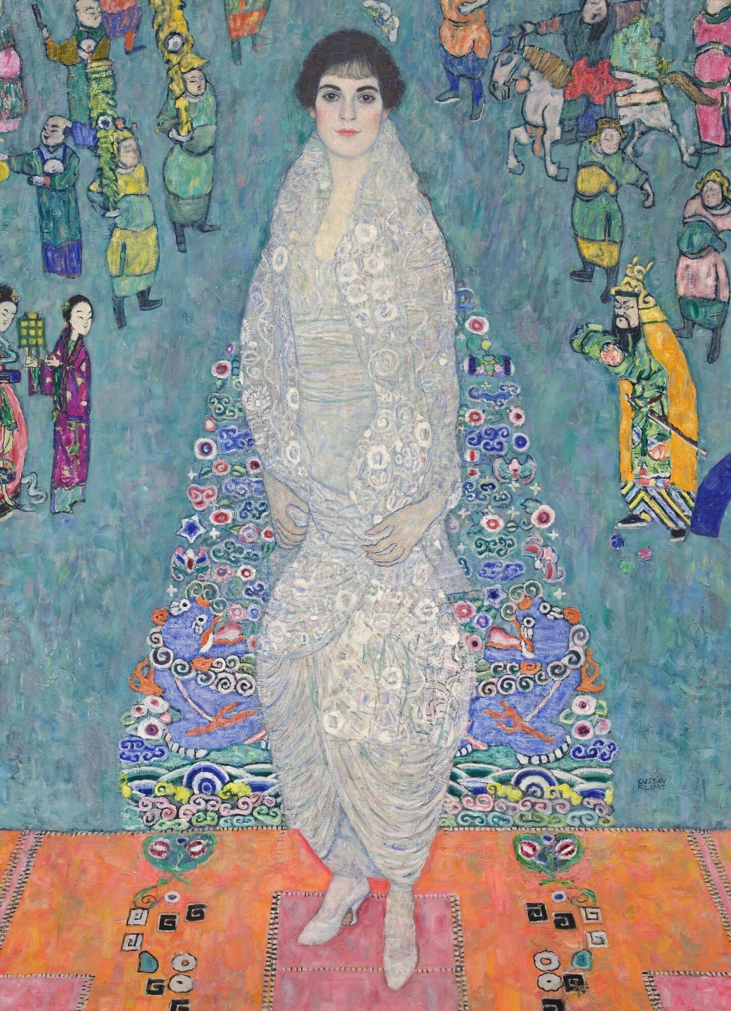 克里姆特《Portrait of Elisabeth Lederer》