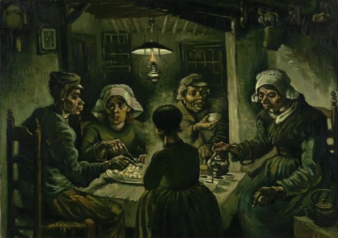 梵高《吃土豆的人》