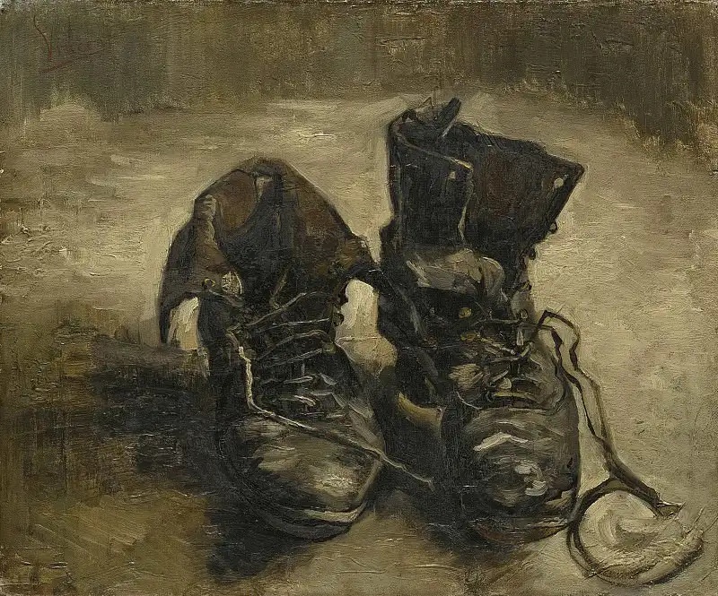 梵高《A Pair Of Shoes》（一双鞋）