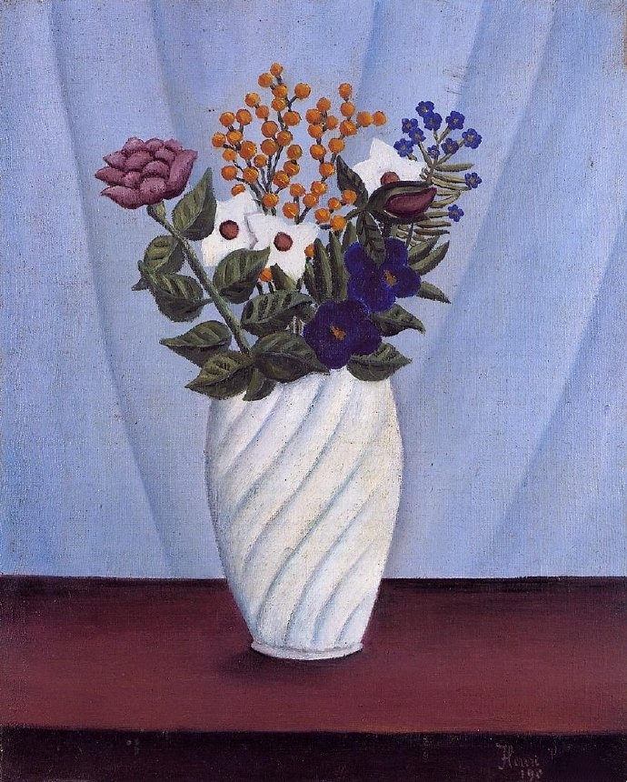 卢梭《一束鲜花》作品赏析