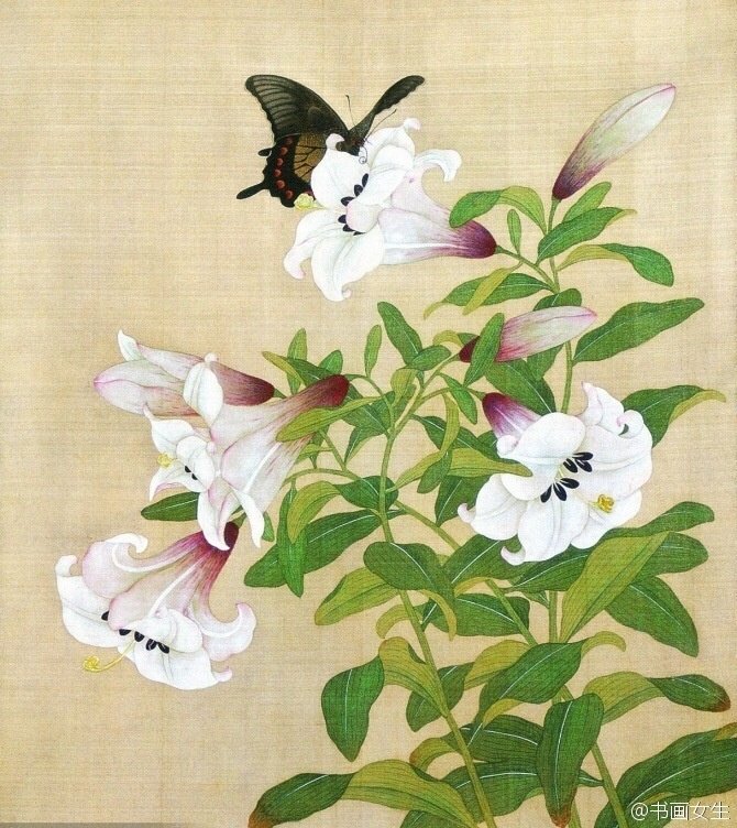 余穉《花鸟册》
