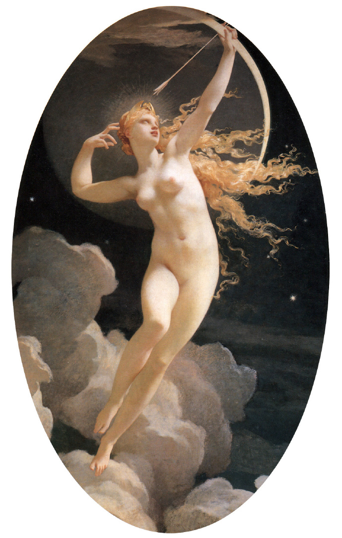 Jules Louis Machard 《月亮女神塞勒涅（Selene）》