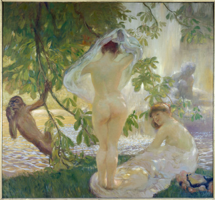 Gaston La Touche《La Chemise Enlevée, Bai
