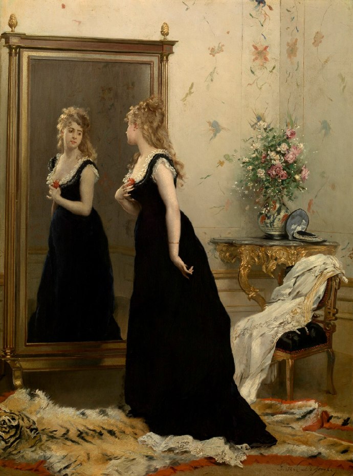 Gustave Léonard De Jonghe《In Front Of Th