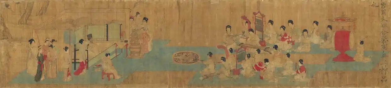 周文矩《合乐图》