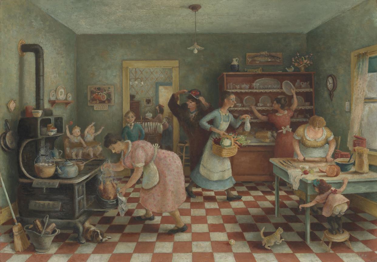 多丽丝·李作品《Thanksgiving Day》（感恩节）