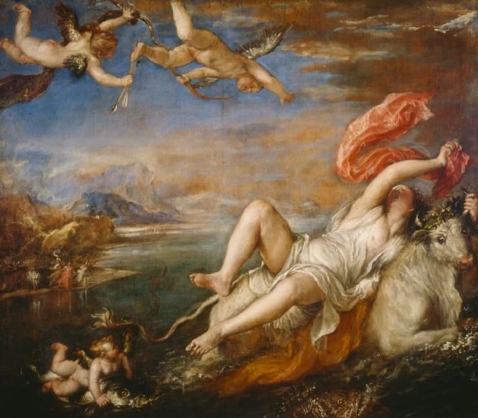 提香《The Rape of Europa》（掠夺欧罗巴）