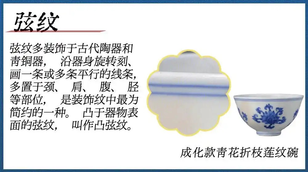 盘点18种瓷器辅助纹饰，详解装饰纹样（一）