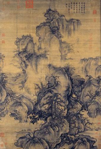 台北故宫博物院--郭熙《早春图》