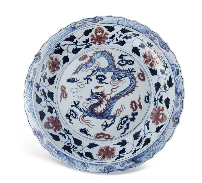 元青花（云龙纹）大盘