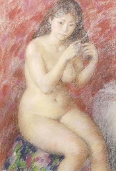 徳田宏行的《裸婦》