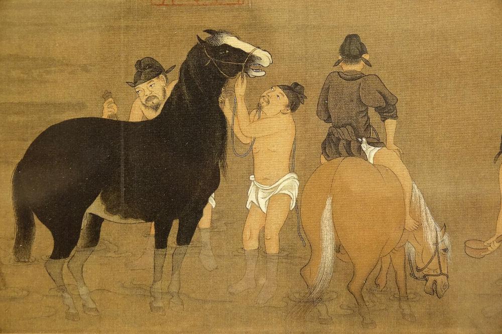 故宫藏画--局部图