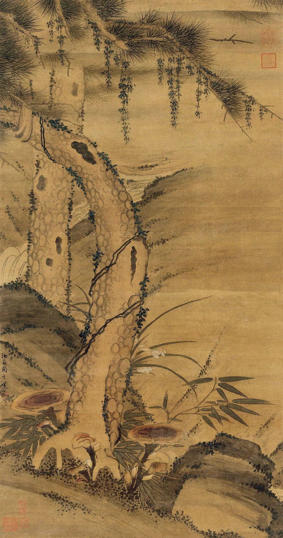 明清器物中的灵芝纹