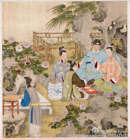 “乾隆燕寝怡情”图册中的古代家具之九