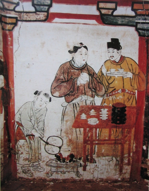 壁画《煮汤图》