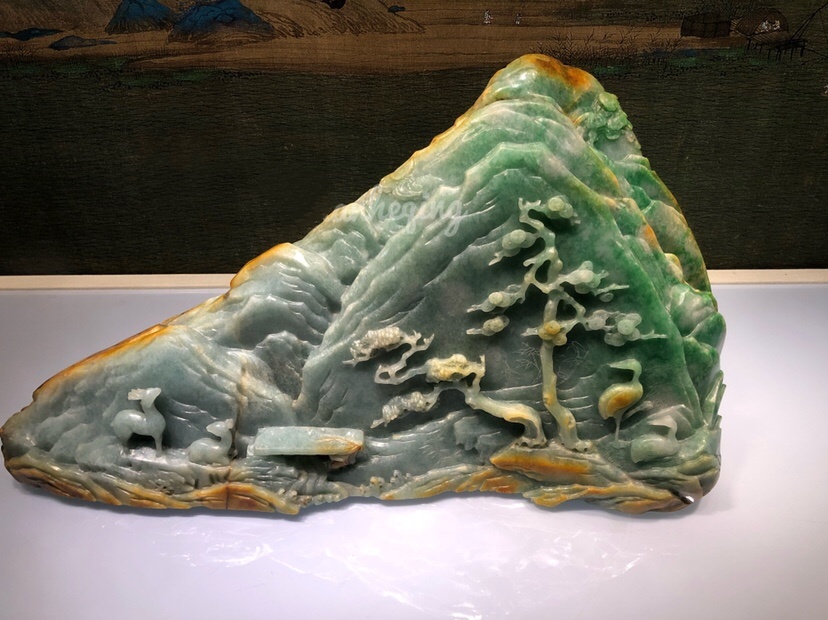 珍宝馆*故宫藏玉之翠雕珍品