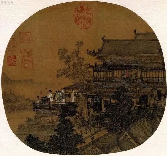 南宋 李嵩《焚香祝圣图》