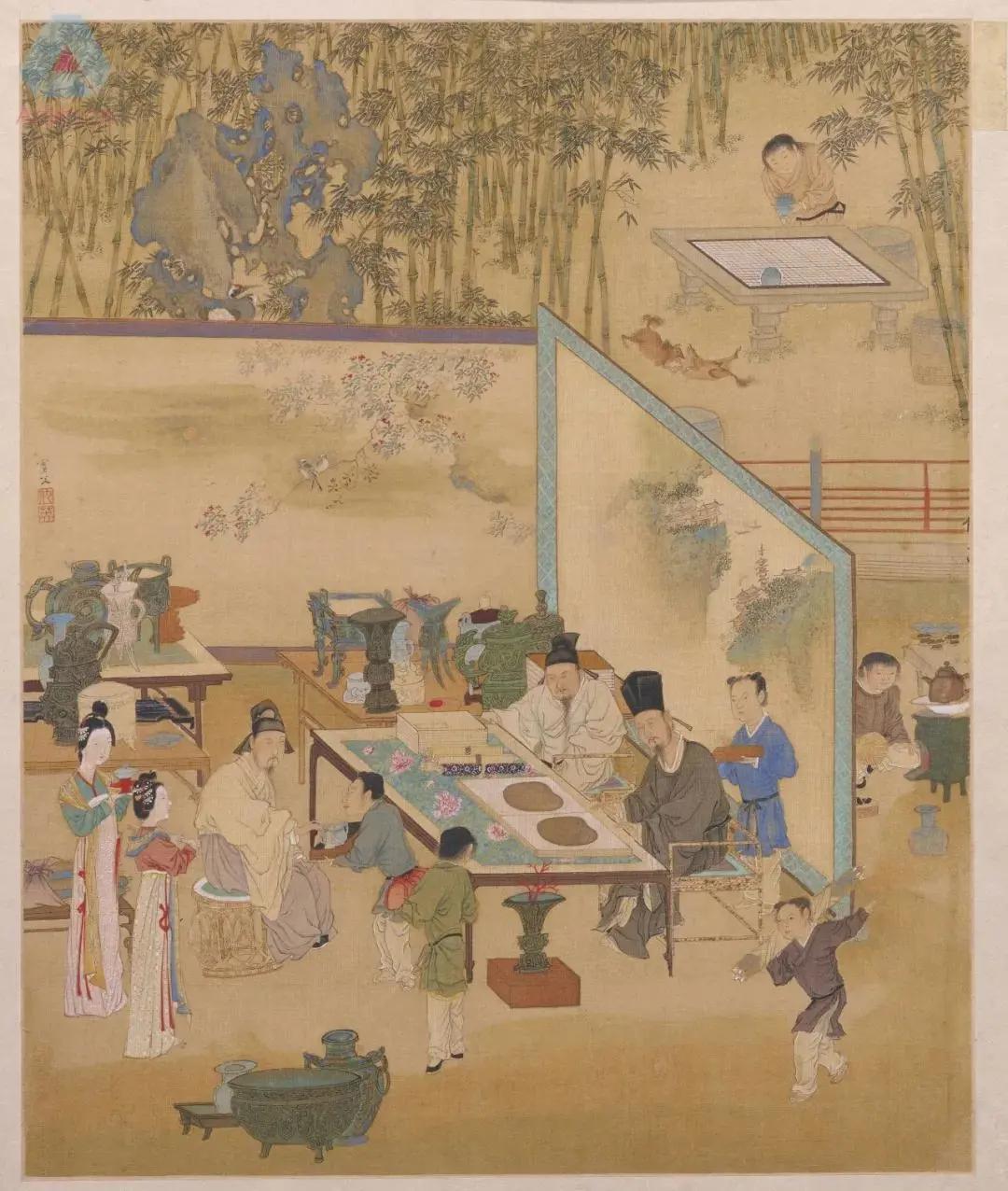 明代  仇英  人物故事图