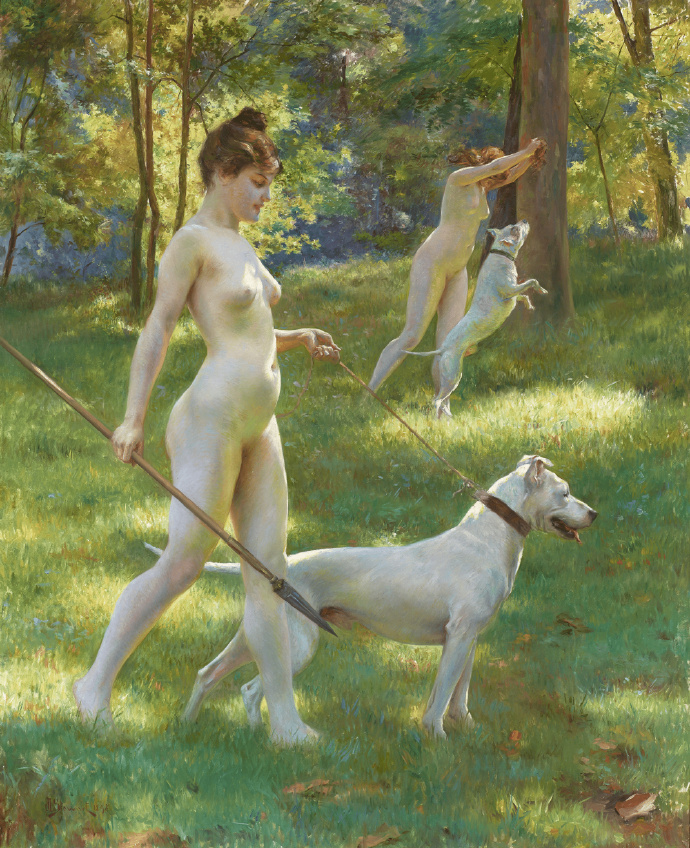Julius LeBlanc Stewart《Nymphes Chasseres