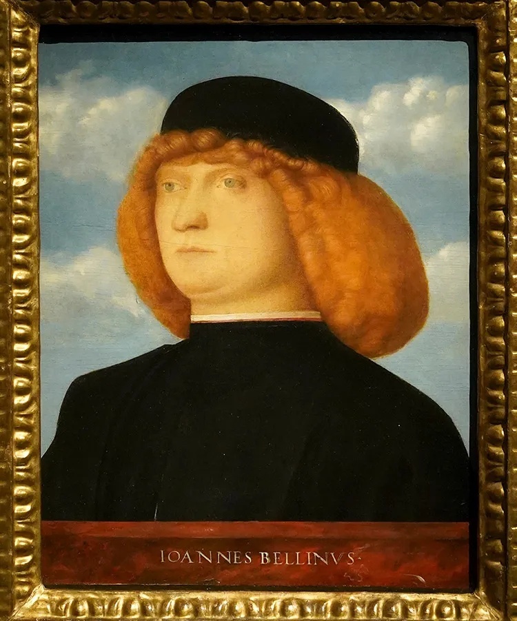 乔瓦尼·贝利尼《青年男子肖像》（Portrait Of A Young Man）
