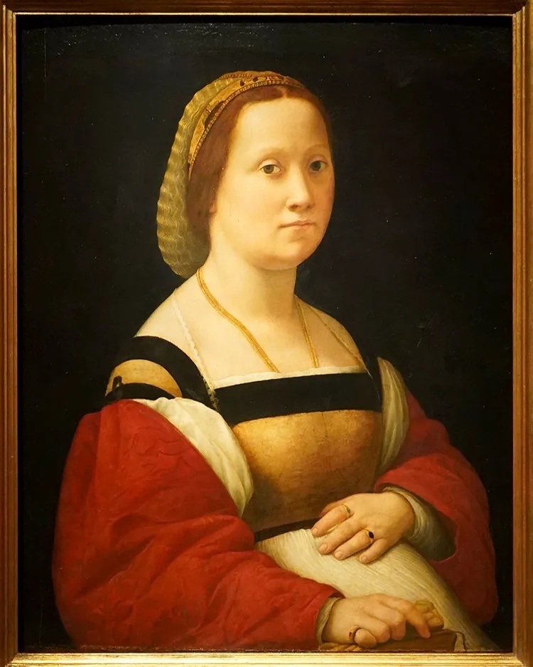 拉斐尔《女子肖像》（Portrait of A Woman）