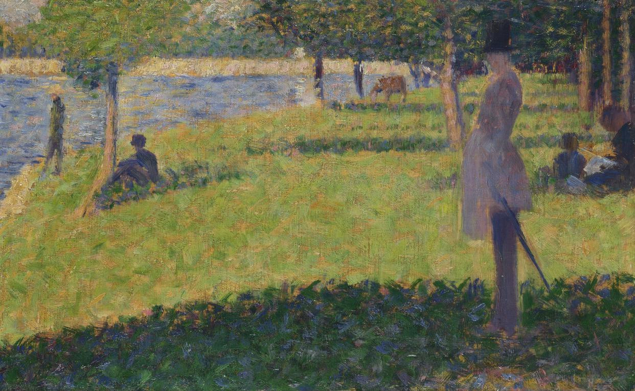 乔治·修拉《Study for 'La Grande Jatte'》（大碗岛创作