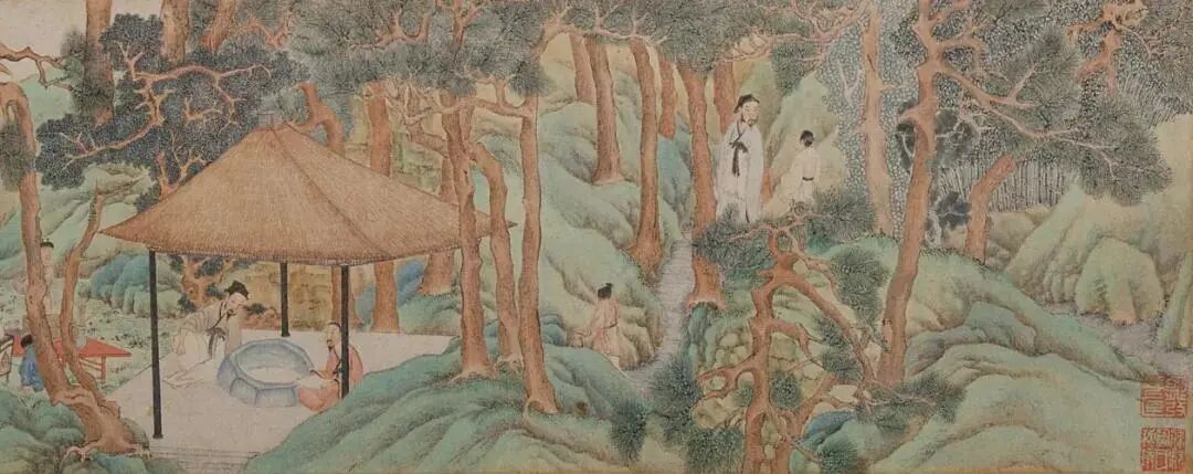 文征明《惠山茶会图》