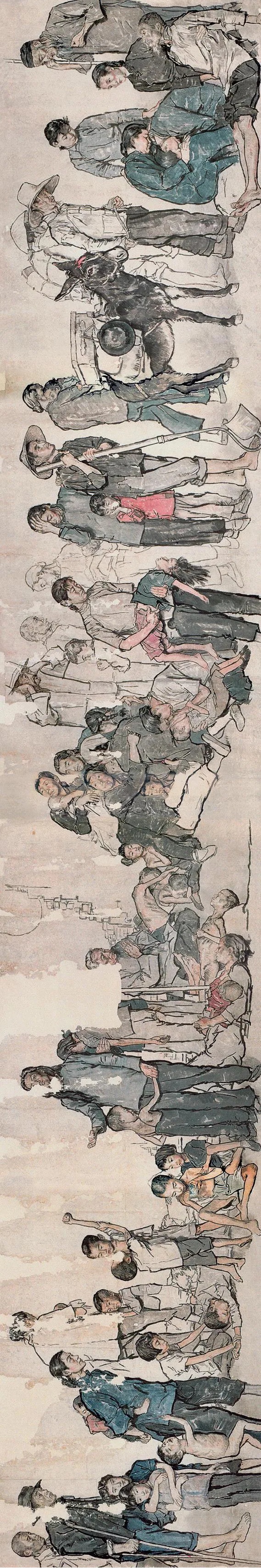 蒋兆和《流民图》