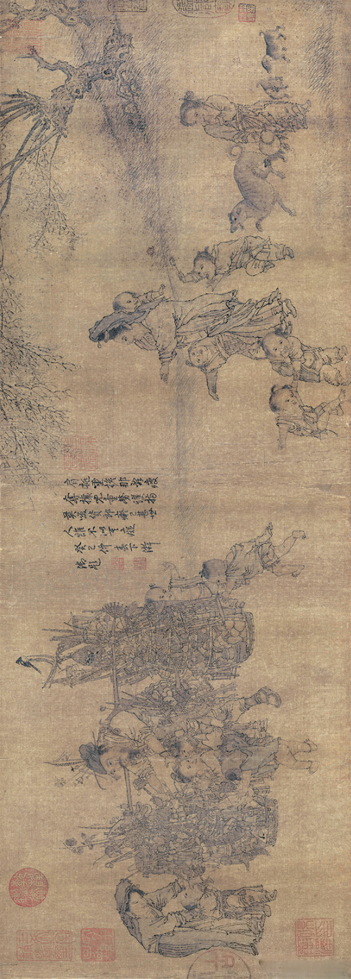 南宋李嵩《货郎图》