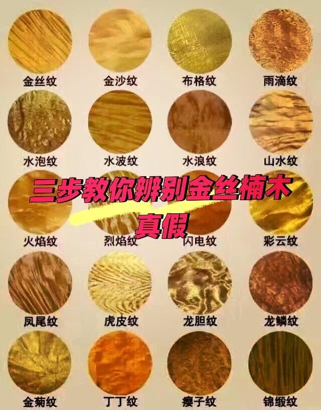 金丝楠木鉴别与等级