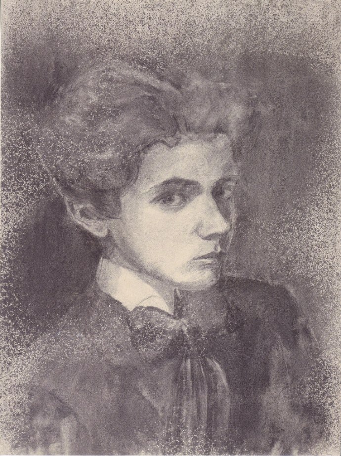 席勒(Egon Schiele（1890－1918)《自画像》