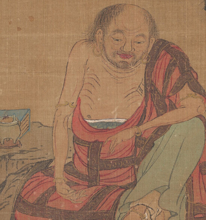 代画家-宋旭《罗汉图册》（美国大都会艺术博物馆藏）