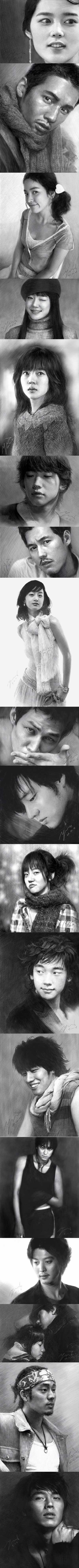 人物素描欣赏
