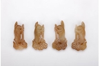 玉雕捣药兔   宋代