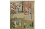 明仇英《贵妃晓妆》