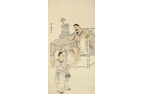 清 任薰《人物》